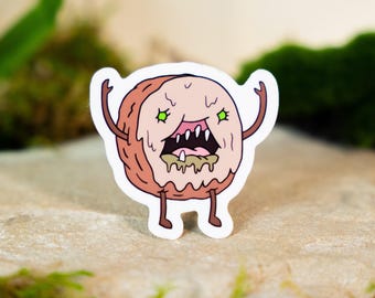 Pegatina de bollo de canela