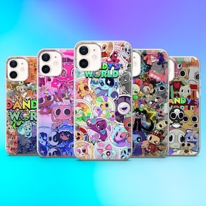 Etui na telefon Dandys World Roblox Bassie Cover do iPhone'a 17e, 16E, 15, 14, 13, Samsunga S26, S25Fe, S23, A57 Pixel 10A, 10ProXL, 9A