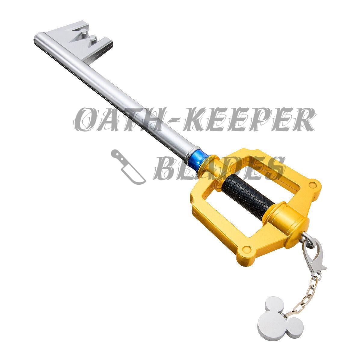 Handmade Steel Key Sword, Anime Cosplay Prop, Collector Display Piece
