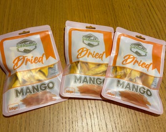 Dried Mango – Natural Tropical Fruit Snack | No Added Sugar
