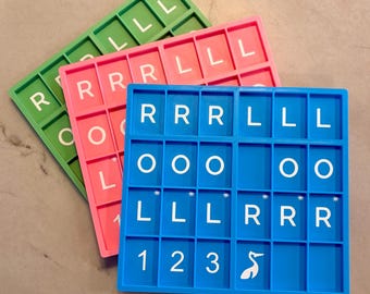 Solo Mahjong Practice Tray – Colorful Board for Single Player Mahjong