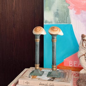 Vintage shell sculptures (duo)