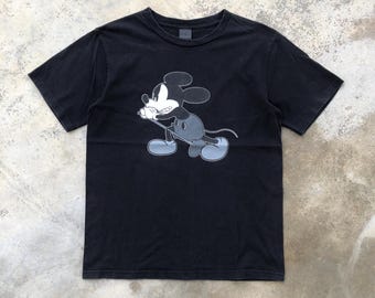 Number Nine Mickey Mouse Tee, Japanese Replica, (n)umber Nine