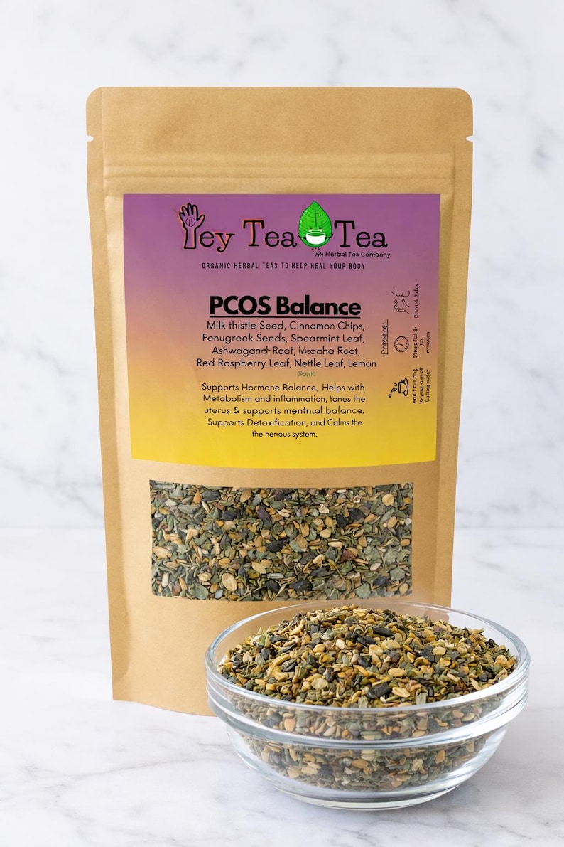 PCOS Hormone Balance - Herbal Tea Blend image 2