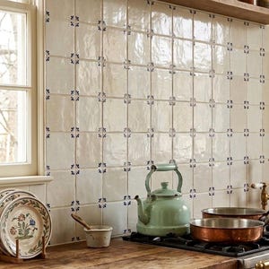 Handpainted Tiles for Backsplash