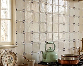 Handpainted Tiles for Backsplash