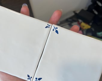 Delft Tiles Custom Corner Design