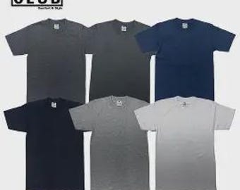 pro club heavy weight short sleeve t shirt