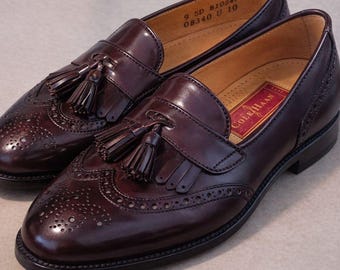 Vintage Cole Hahn Tassel Kiltie Loafer Mens Shoes Sz 9.5D Awesome Quality