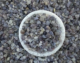 Iolite Crystal Chips 5–13mm – Tumbled Blue Violet Gray Gemstone for Jewelry Making