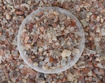 Mixed Moonstone Crystal Chips 5–15mm – Tumbled Gemstone for Jewelry Making