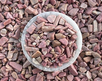 Natural Pink Opal Chips 2–5mm – Tumbled Gemstone for Jewelry Making, Resin Art