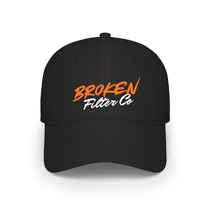 Broken Filter Co Embroidered Hat | Neurodivergent Safe Cap | ADHD Autism Pride | Unisex Dad Hat