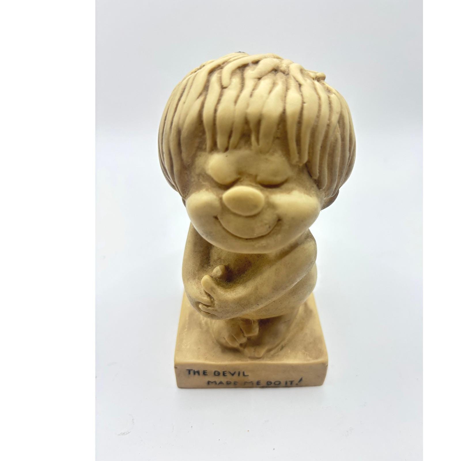 Vintage Devil Figurine - Etsy