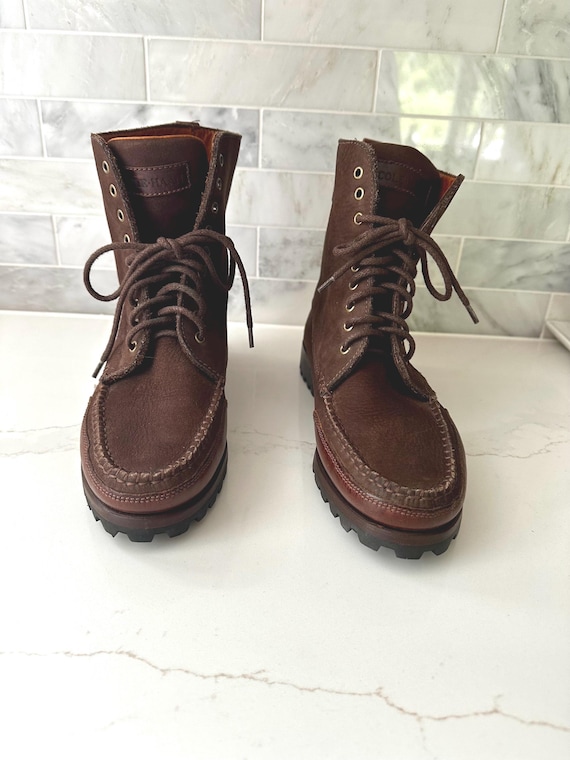 Cole Haan, Vintage Cole Haan Country Leather Moc Toe Boots – Women’s Size 9 (Never Worn)