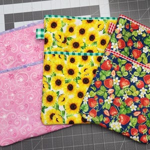 Handmade Book Sleeve w/ Pocket for standard size books by The Sewciopath Society. Fits large paperbacks, standard hard covers & iPad Air/Pro