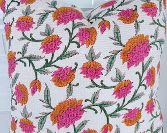 Hand block printed Pillow Cases