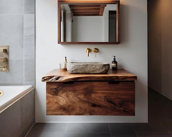 Contemporary Floating Bathroom Vanity For Bathroom