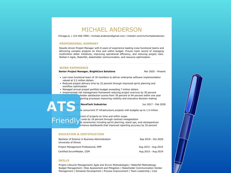 Use a template to create a resume - Microsoft Support