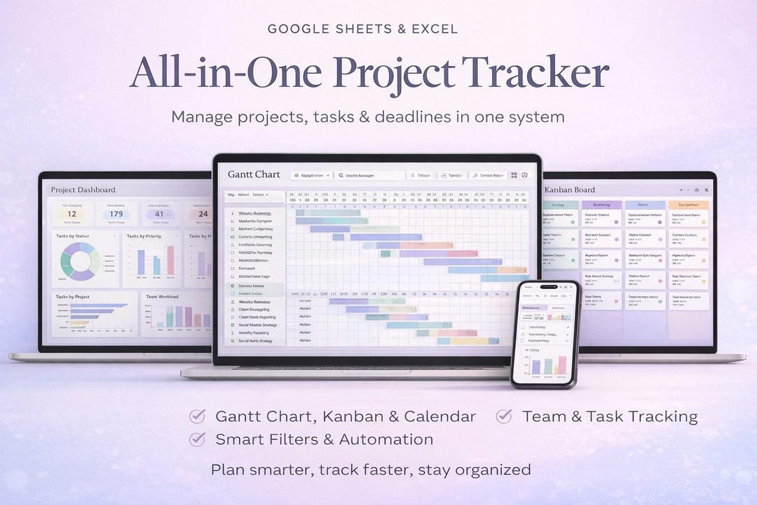 Tracking Too Many Projects Multiple Projects Tracker - Multi Projects - Projects Tracker - Multi ...