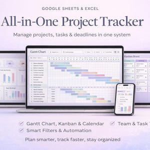 Multiple Projects Tracker - multi projects - projects tracker - multi phase project - project task tracker - project time tracker
