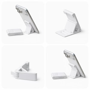 Foldable Smartphone Stand | Minimalist Phone Holder | Adjustable & Compact | For Office and Home