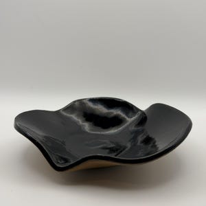 organic 4.5" handbuilt ceramic plate • made aggressively by rye