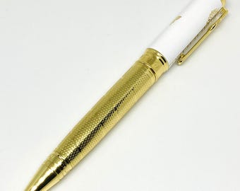 Vintage Montblanc-balpen met geschenkverpakking en wereldwijde verzending