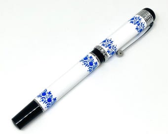 Vintage Montblanc-balpen met geschenkverpakking en wereldwijde verzending