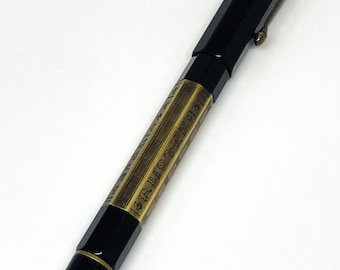 Vintage Montblanc-vulpen met geschenkverpakking en wereldwijde verzending