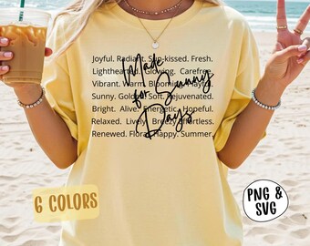 Made For Sunny Days Quote Png Svg, Summer Girly Shirt Design