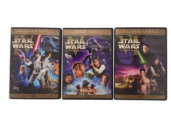 Star Wars Original Trilogy DVD Limited Edition Widescreen Episodes IV V VI