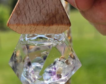 Crystal Car Diffuser | Hanging Gemstone Air Freshener | Crystals