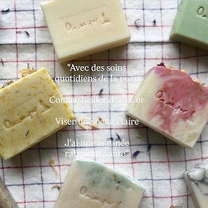 Trial Soap Set (Random 6 Soap Set) Value Pack Handmade Soap French Antique Style Decorative Soap
