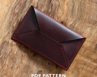 Modello PDF per portafoglio minimalista in stile lettera N-LOG / Download digitale per formati A4 e US Letter