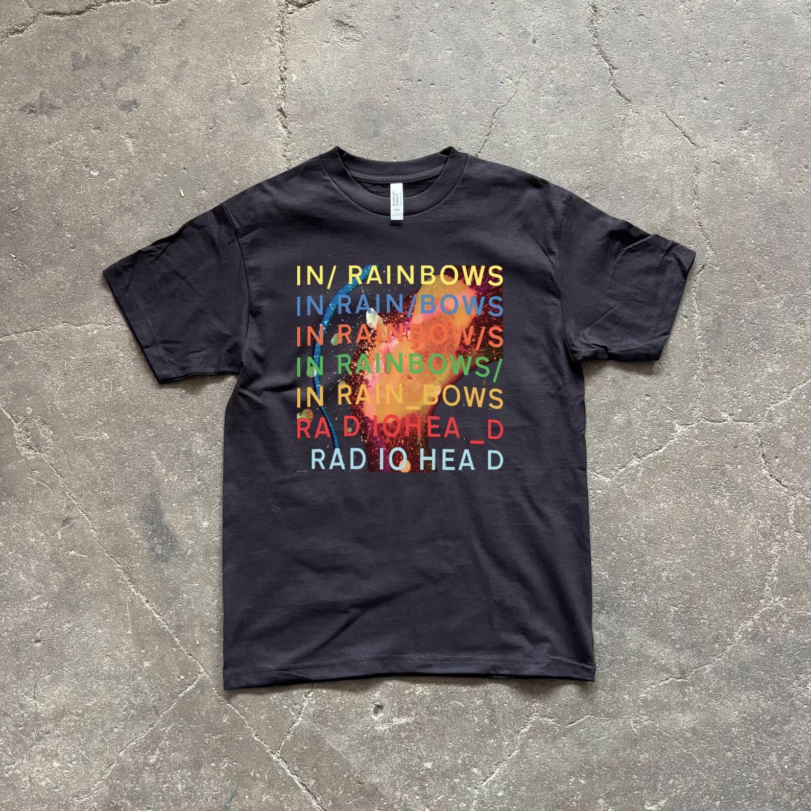 In Rainbows Radiohead T Shirt - Etsy