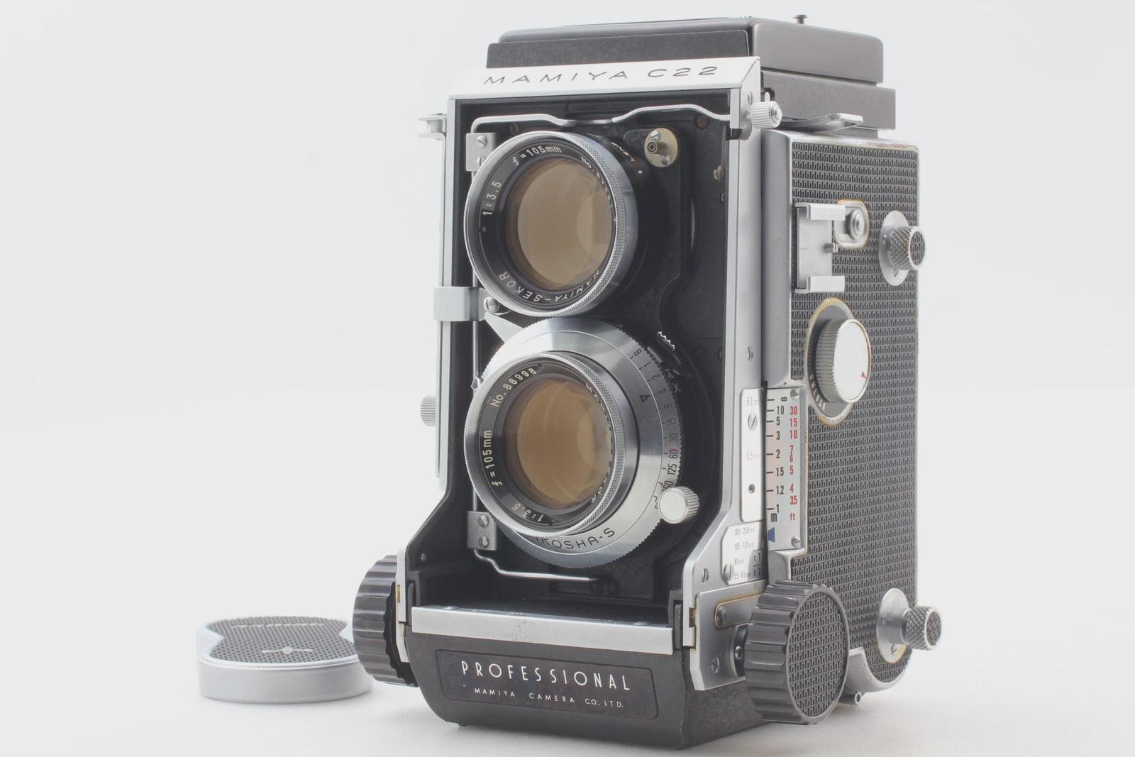 C22 Mamiya TLR Sekor Professional Film Camera | 105mm Bellows 3.7