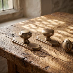 Vintage-Schrankknöpfe, runde Schubladenknöpfe, Kommodenknöpfe, Küchenschrankbeschläge, Schranktürknöpfe, Waschtischknöpfe, Möbelbeschläge Bild 8
