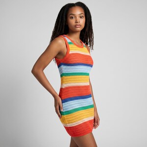 Stripe Bodycon Dress - Etsy