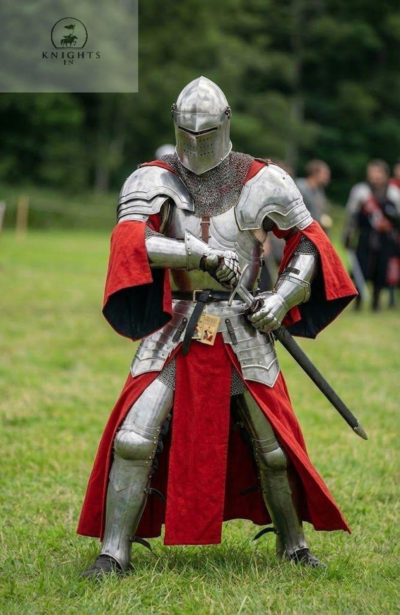 Medieval Fantasy LARP Armor Set – Knight Costume Suit for Cosplay ...