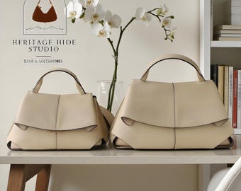 Genuine Leather Crossbody Bag Women Retro Shoulder Handbag Cowhide Commuter Purse Everyday