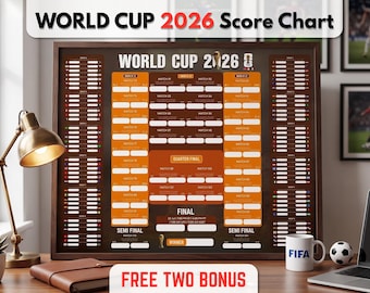 Gruppspelsöversikt för FIFA-VM 2026, utskrivbar fotbollsturneringstabell, redigerbar matchtabell i PDF-format, utslagningstabell, fotbollsplanerare