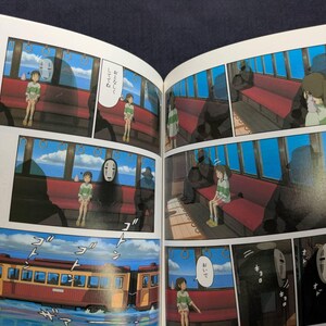 Spirited Away Film Comic Vol.1-5 Complete Set, Hayao Miyazaki, Japanese Edition, 2001 imagem 9