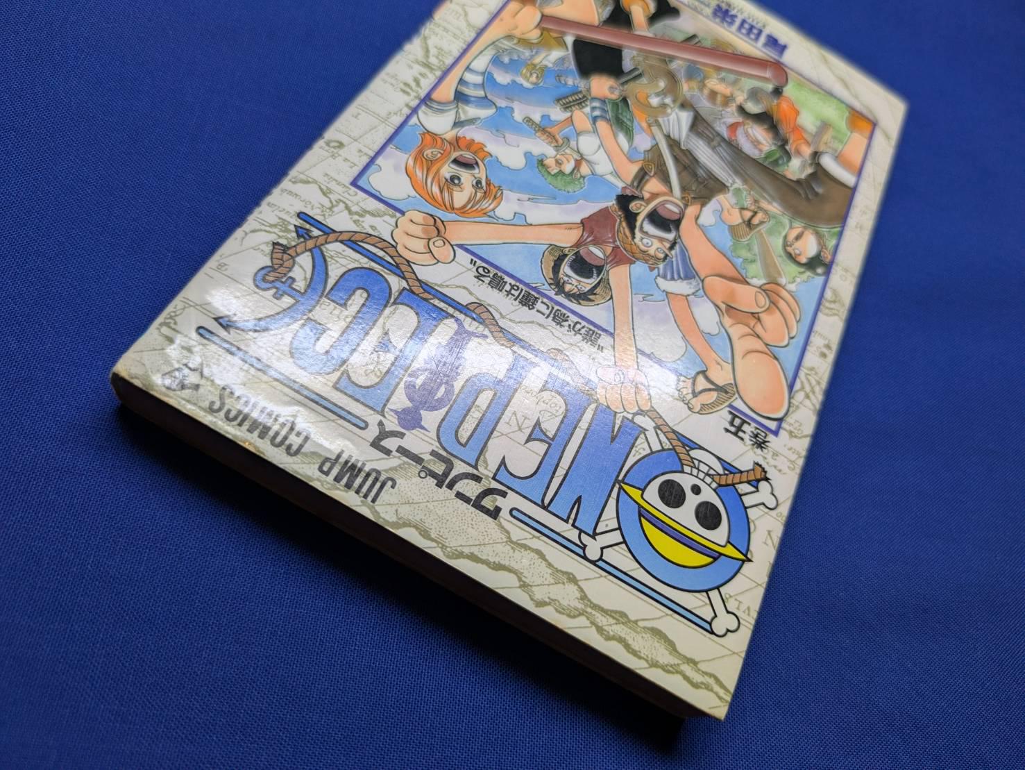 One Piece Vol.4-5 Set, Eiichiro Oda, Japanese First Edition, First