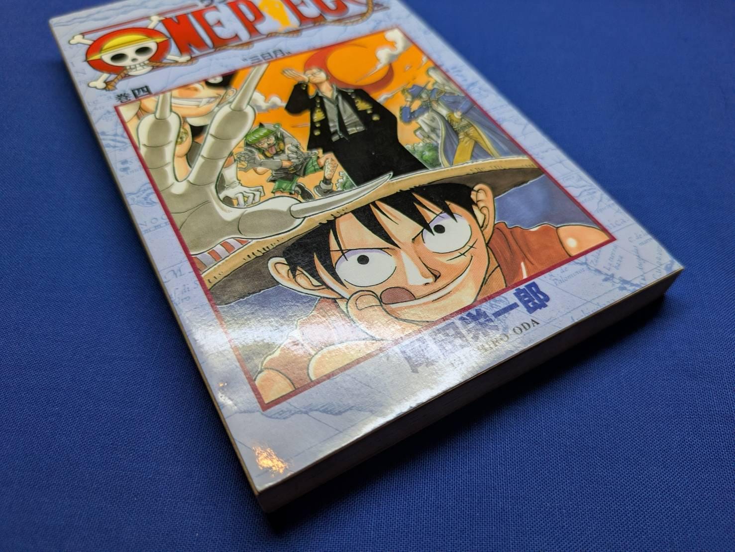 One Piece Vol.4-5 Set, Eiichiro Oda, Japanese First Edition, First