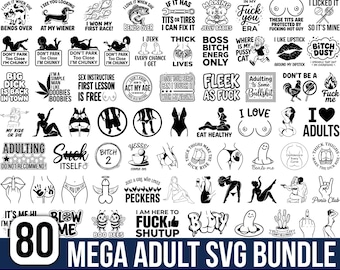 Pacchetto SVG per adulti, Citazioni SVG per adulti, Pacchetto SVG con citazioni divertenti, SVG sarcastico, SVG per adulti, Pacchetto SVG divertente per adulti, SVG maleducato, File di taglio per Cricut