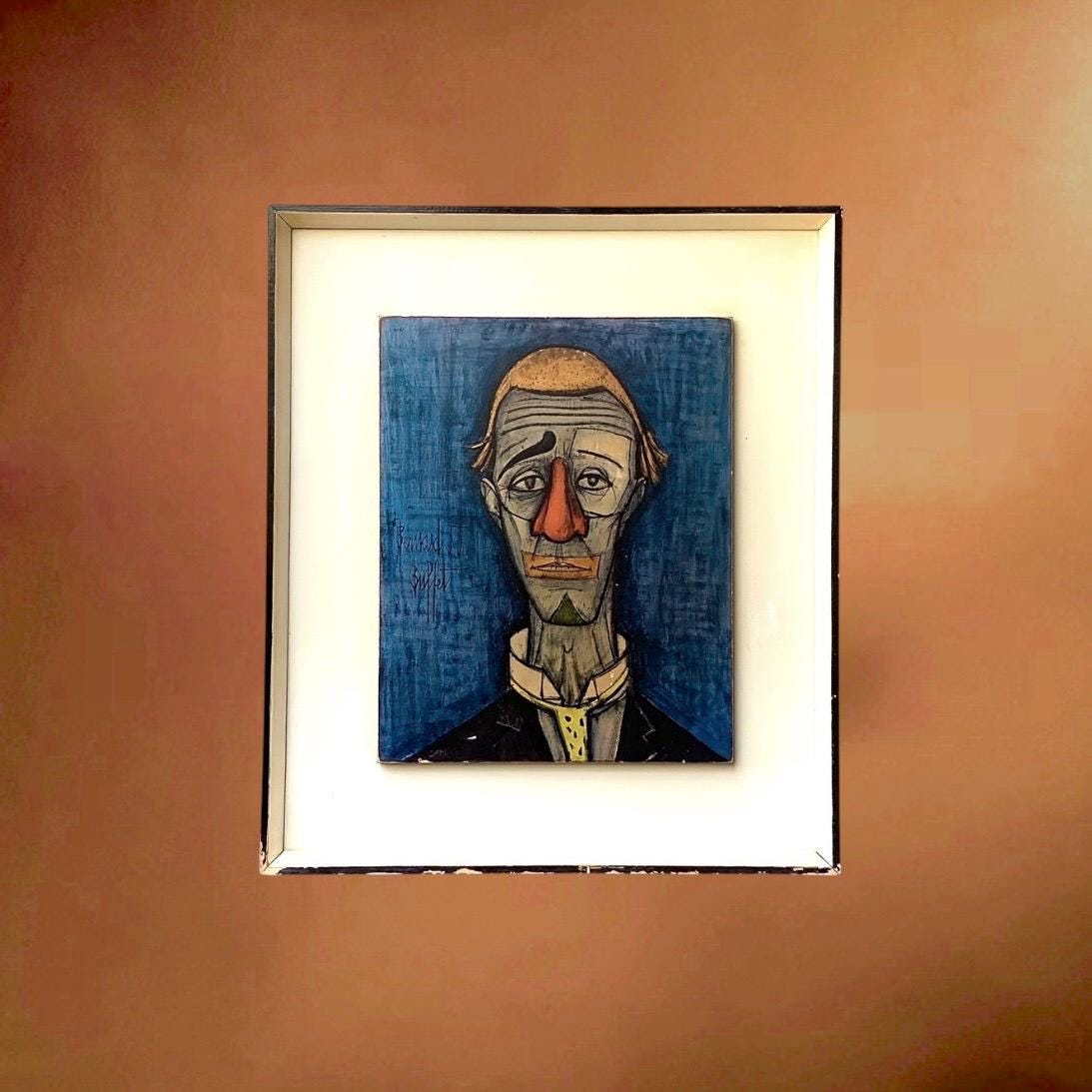 Reproduction of Bernard Buffet's 