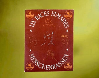 Álbum publicitario de Jacques "Human Races" - Completo - 1947