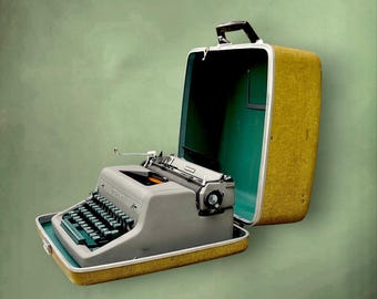 1967 Vintage Typewriter HERMES Baby orange with case - 57 - Etsy 日本