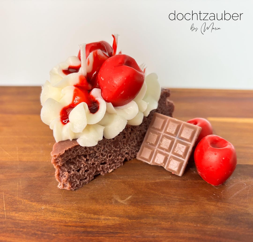 Cherry Choco Dream - Dessert Kerze - 100% Soja - Etsy